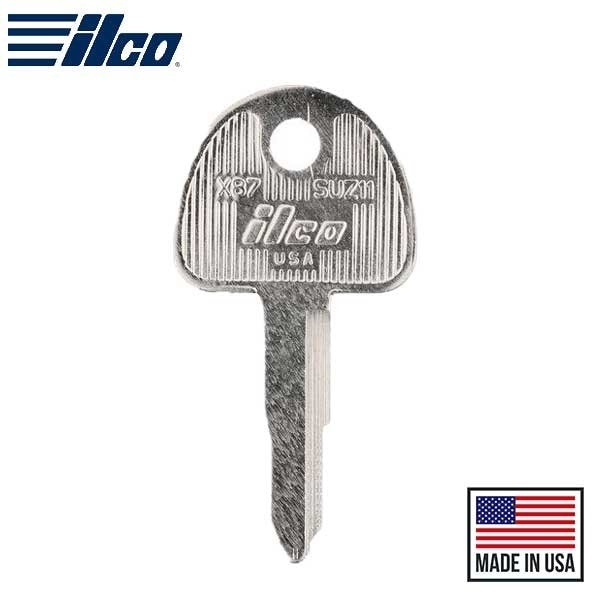 Ilco SUZ11 / X87 Suzuki Motorcycles Key Blank ILCO-SUZ11 - main